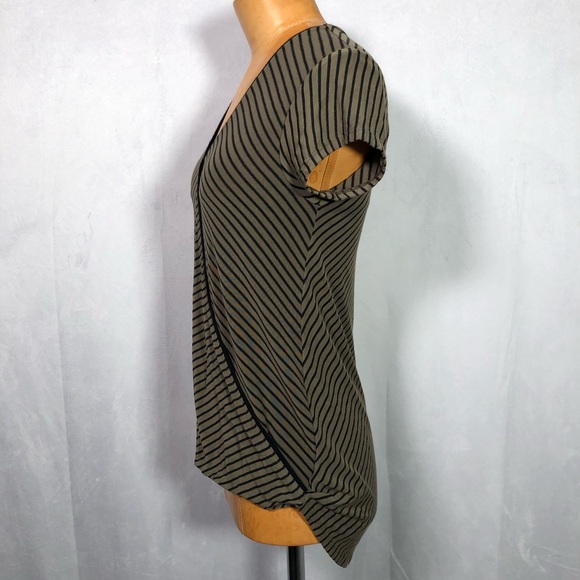 Maeve Anthropologie short sleeve striped top - Picture 5 of 8